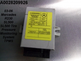 Mercedes Benz SL500 S500- Tire Pressure Monitor - 0028209926